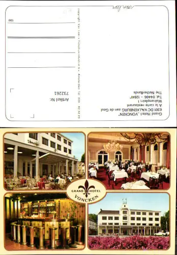 732261 Mehrbild AK Valkenburg aan de Geul Grand Hotel Voncken Netherlands