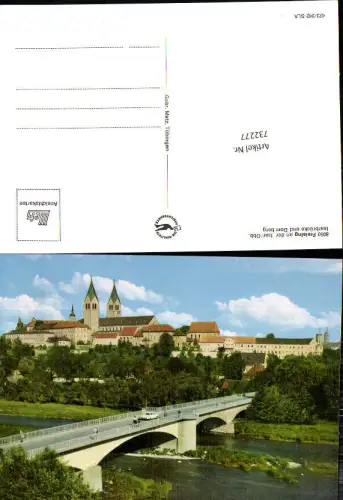 732277 Freising an der Isar Isarbrücke und Domberg LK Freising