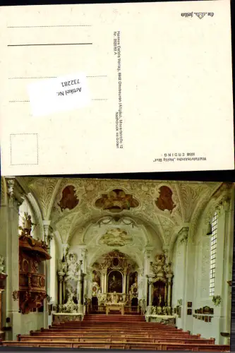 732281 Erding Wallfahrtskirche Heilig Blut Bez. Erding Inneres Altar