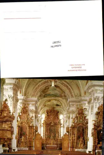 732287 Aldersbach Vilshofen Ehemalige Klosterkirche Klosterkirche Inneres LK Passau