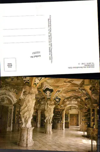732297 Metten Benediktiner-Stifts Deggendorf Bibliothek LK Deggendorf