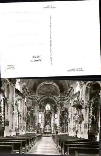 732298 Osterhofen Pfarrkirche Damenstift Osterhofen LK Deggendorf