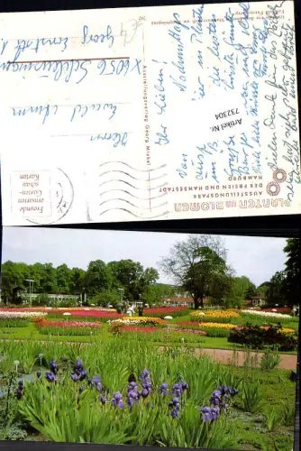 732304 Hamburg Ausstellungspark Planten un Blomen Blumen
