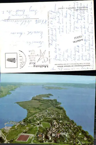 732312 Radolfzell/Bodensee Halbinsel Mettnau Blick zur Insel Reichenau u. Gnadensee LK Konstanz