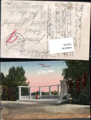 732374 Dessau Schillergarten LK Dessau-Roßlau