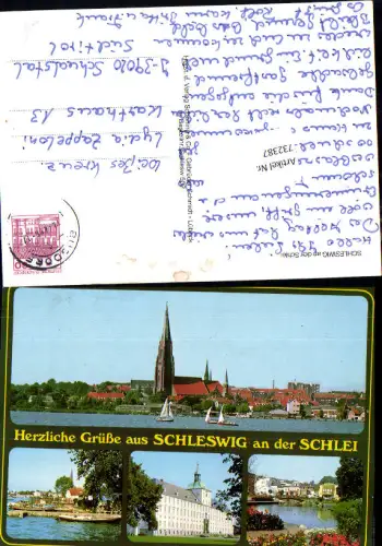 732387 Mehrbild AK Schleswig an der Schlei Gemeinde Schleswig-Flensburg