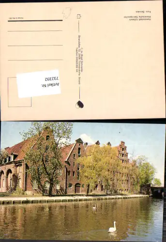 732392 Hansestadt Lübeck Historische Salzspeicher Schwan Bez. Kreisfreie Stadt Lübeck