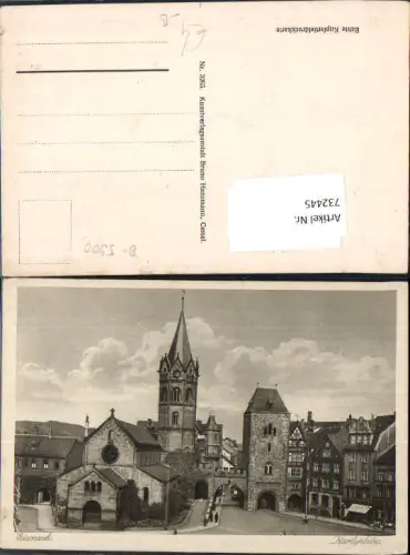 732445 Eisenach Karlsplatz pub Bruno Hansmann Cassel