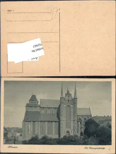 732467 Wismar Thüringen St. Georgenkirche Kirche St. Georgen