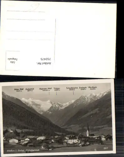 732475 Mieders in Tirol Ortsansicht