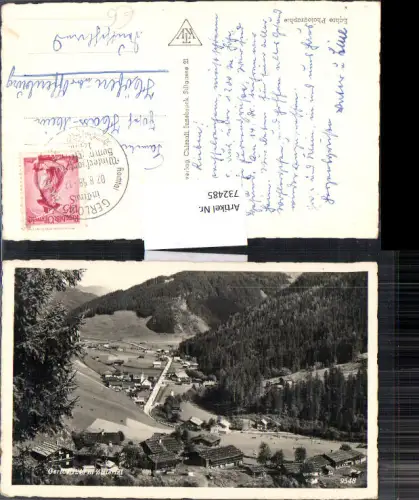 732485 Partie im Gerlostal bei Gerlos im Zillertal Tirol gel Höfen Offenburg