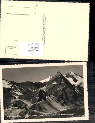 732601 Grossglockner Hochalpenstraße Heiligenblut Fuscherkarkopf Bruck Sonnenwelleck Fusch