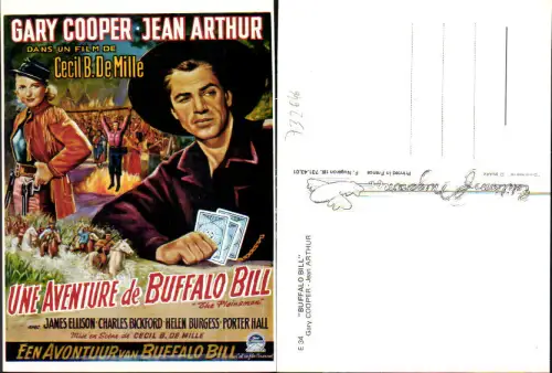 732646 Buffalo Bill Gary Cooper Jean Arthur Cecil B. De Mile Film