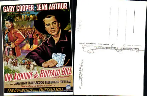 732648 Buffalo Bill Gary Cooper Jean Arthur Cecil B. De Mile Film