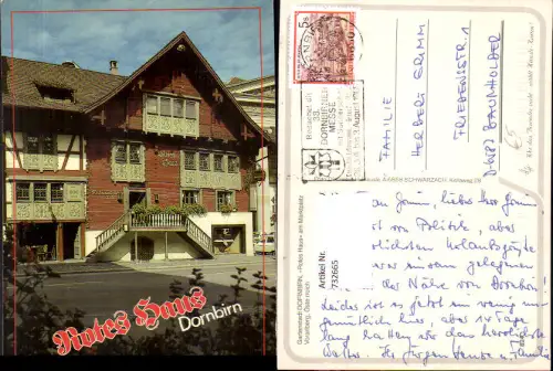 732665 Dornbirn Rotes Haus