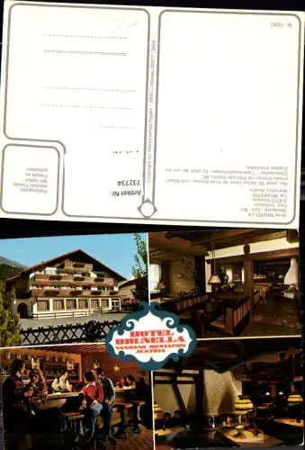 732734 Mehrbild AK Vandans Hotel Brunella Inneres Gaststube