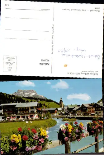 732748 Lech am Arlberg mit Karhorn Hotel Arlberg Kirche