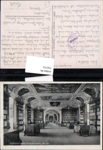 732772 Stiftsbibliothek Bibliothek Kremsmünster