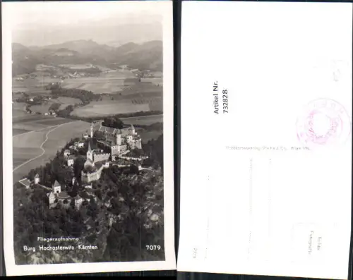 732828 Fliegeraufnahme Burg Hochosterwitz Launsdorf St. Georgen am Längsee