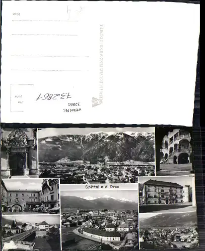 732861 Mehrbild AK Spittal Ansichten