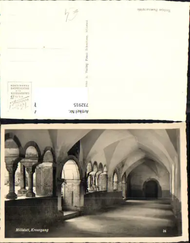 732915 Foto AK Millstatt Kreuzgang Stift