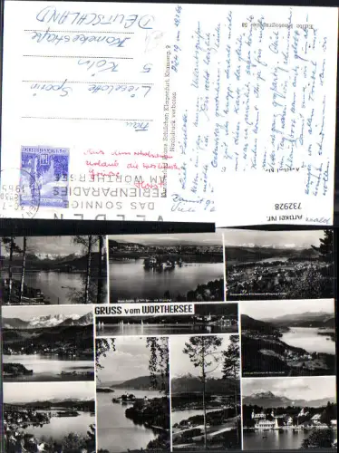 732928 Mehrbild AK Wörthersee Velden Klagenfurt Skirn Maria Loretto Maria Wörth Krumpendorf