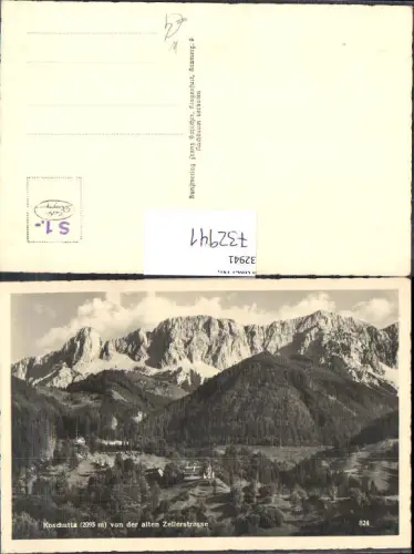 732941 Foto AK Koschutta von der alten Zellerstraße Ferlach Koschuta