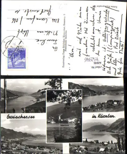732946 Mehrbild AK Ossiachersee Stempel-unsortiert Ossiach