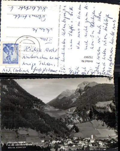 732947 Foto AK Döllach a. d. Glocknerstraße Mölltal Großkirchheim
