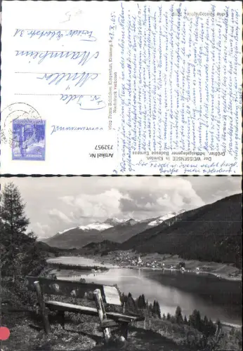 732957 Foto AK Weissensee Weißensee Techendorf