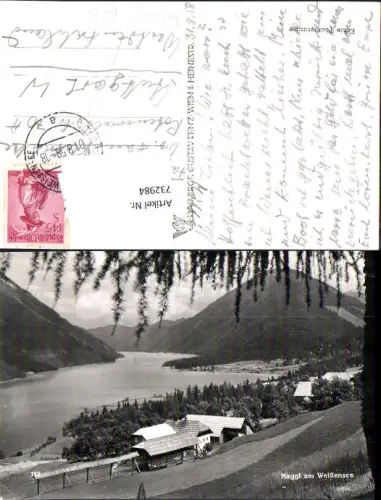 732984 Foto AK Naggl am Weißensee Hotel Nagglerhof Gemeinde Weißensee