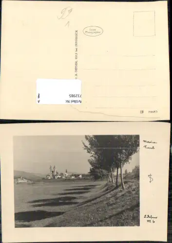 732985 Foto AK Maria Saal Ansicht mit Wallfahrtskirche pub Defner Kl 6