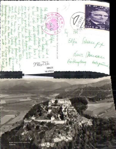 732986 Luftbild Burg Hochosterwitz Sankt Georgen am Längsee