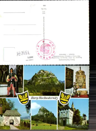 733071 Mehrbild AK Burg Hochosterwitz Burgvogt Nordseite Khevenhüllertor Sankt Georgen am Längsee