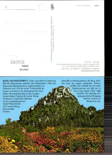 733091 Sankt Georgen am Längsee Burg Hochosterwitz Text