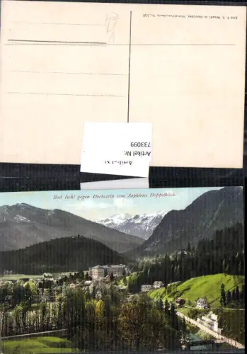 733099 Bad Ischl m. Dachstein Sophiens Doppelblick pub Brandt 558