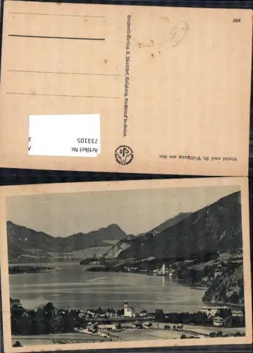 733105 Strobl St. Wolfgang am Wolfgangsee Abersee