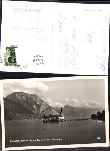 733107 Gmunden am Traunsee Ort Orth Schloss Traunstein