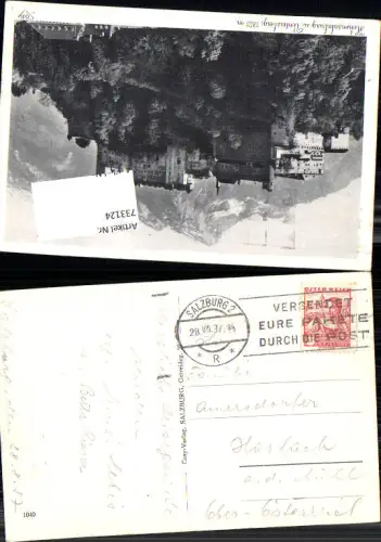 733124 Stempel-unsortiert Salzburg n. Haslach an der Mühl