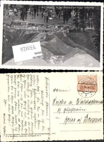 733126 Stempel-unsortiert Mayrhofen Tirol n. Gries am Brenner