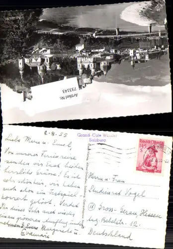 733143 Stempel-unsortiert Salzburg Grand cafe Winkler n. Gross Gerau