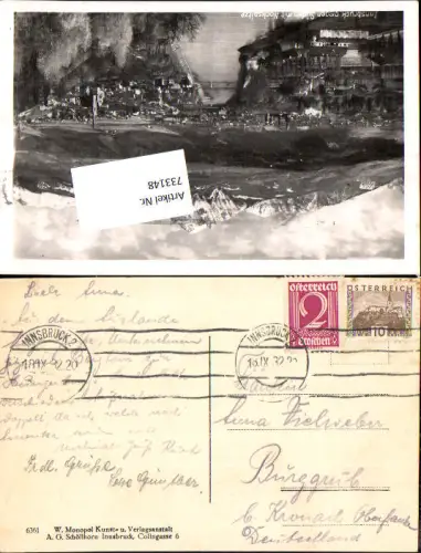 733148 Stempel-unsortiert Innsbruck n. Burggrub b. Kronach Stockheim