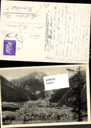 733152 Stempel-unsortiert Ginzling Mayrhofen n. Apolda Thüringen