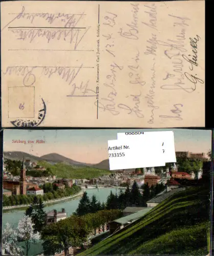 733155 Stempel-unsortiert Salzburg Mülln n. Niederstetten Württemberg