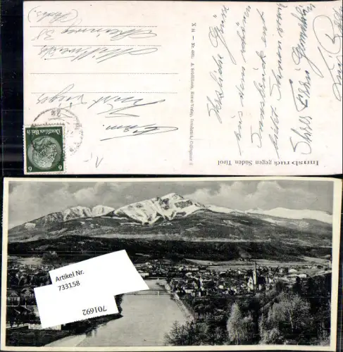 733158 Stempel-unsortiert Innsbruck n. Mittweida Steinweg