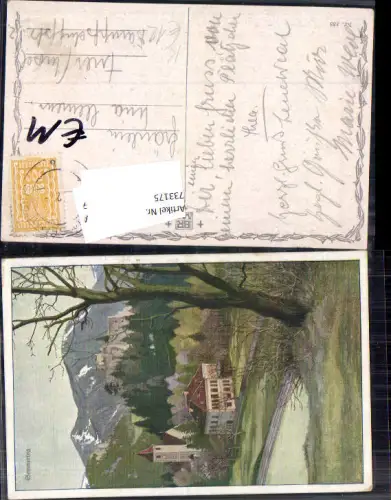 733175 tolle Künstler AK Klamm am Semmering Klam Bez. Neunkirchen