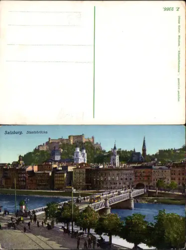 733188 Salzburg Staatsbrücke Brücke pub Ottmar Zieher Z 2366