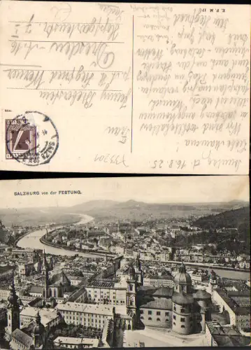 733201 Salzburg von Festung aus gel Dresden Altstadt