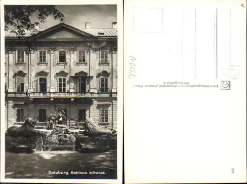 733218 Salzburg Schloss Mirabell