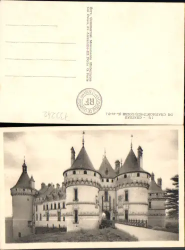 733242 France Loir et Cher Chaumont sur Loire Chateau